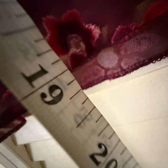 Miami Red Asymmetrical Wrap Mini Skirt - Picture 4 of 6